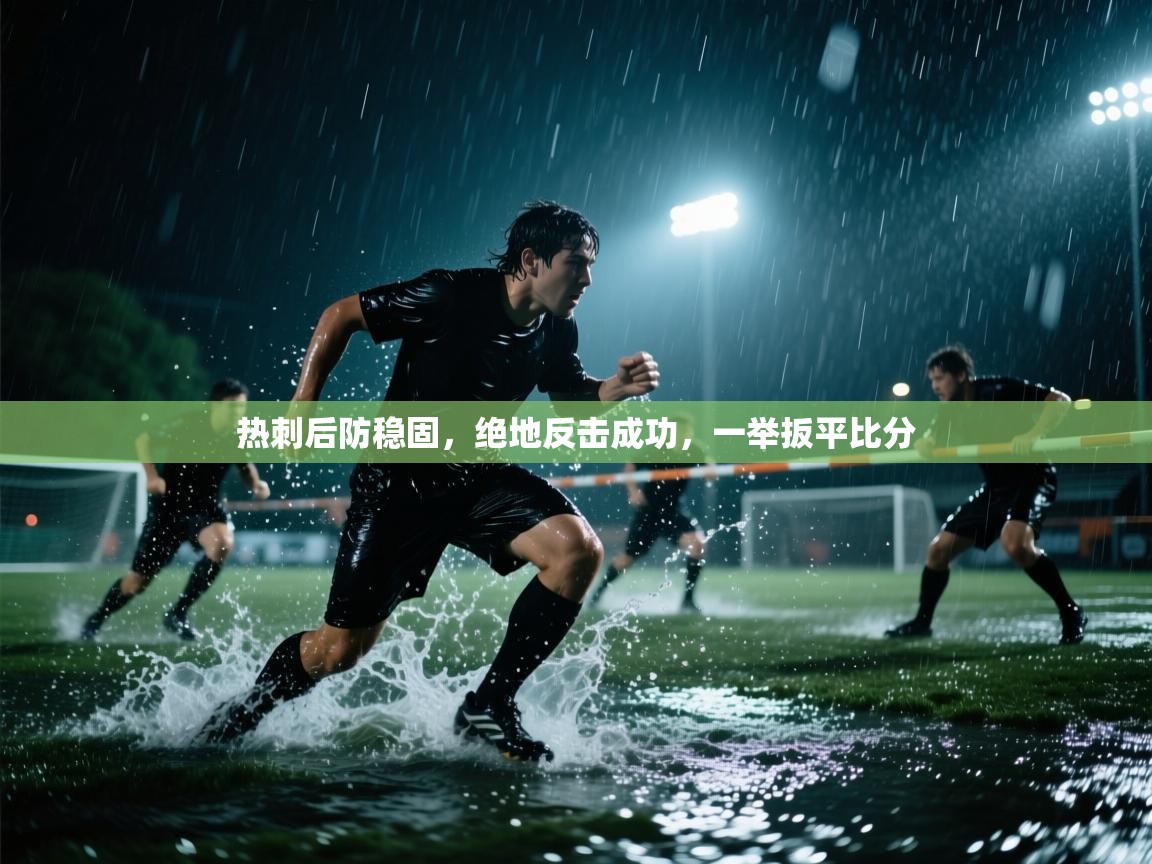 热刺后防稳固，绝地反击成功，一举扳平比分  第1张